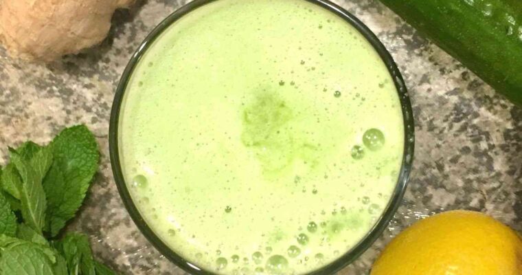 Green Juice for Digestion (Fruit Free)