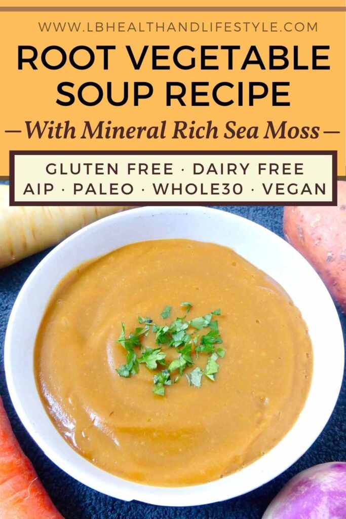 root vegetable dairy free gluten free soup