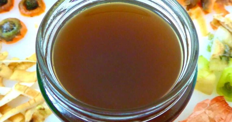 Gluten Free Broth From Vegetable Scraps