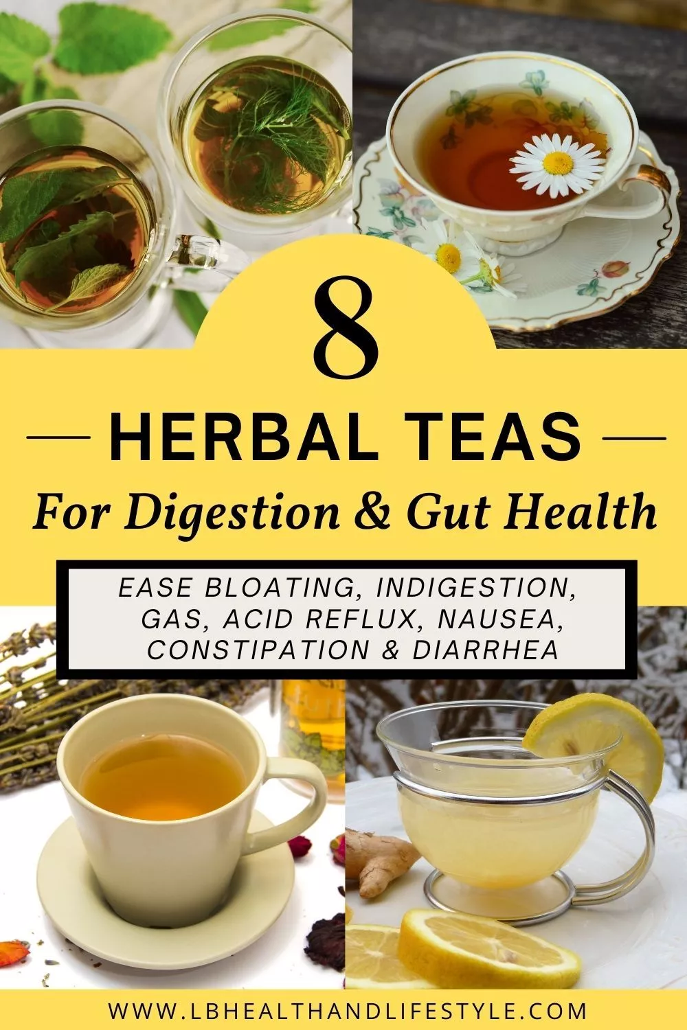 8 best herbal teas for digestion and gut health