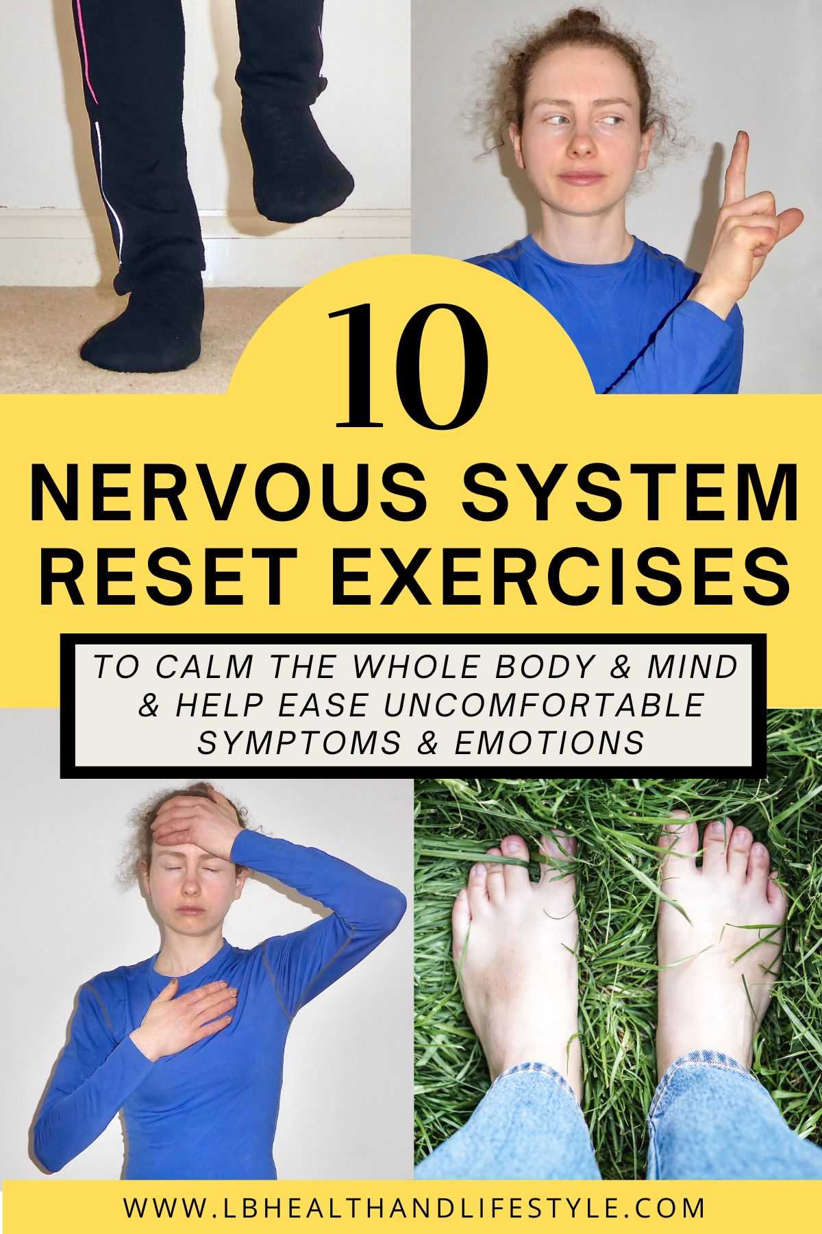 10 nervous system reset exercises to calm the whole body & mind